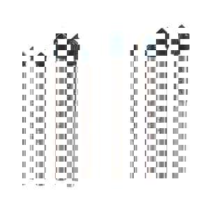 1/8 - 7/32 in. 3-Flat Specialty Drill Bit Set (Piece of 4)